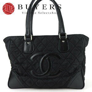 Chanel Paris York tote bag black nylon leather Coco logo quilted